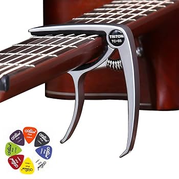 アコースティックギター ギターケース チューナー カポタスト ピック付き アコギ アコースティックギター ギターケース チューナー カポタスト